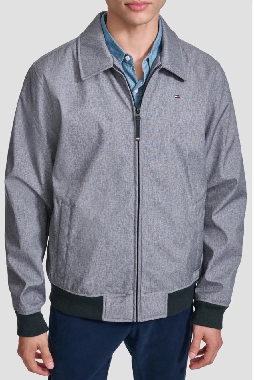 Tommy Hilfiger TH Flex Men's Water & Wind Resistant Bomber Jacket /Size: M/ $150